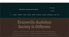 Desktop Screenshot of evvaudubon.org